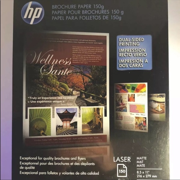 HP Other - HP Matte Photo/Brochure Paper Dual Sided 150 Sheet